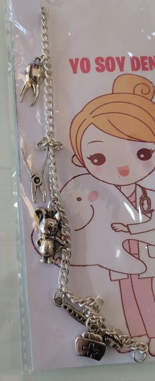 Pulsera Dentista - Plata