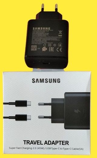 CARGADOR ORIGINAL SAMSUNG SUPER RAPIDO 45W +CABLE