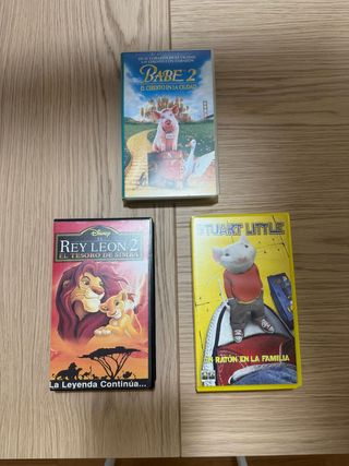 VHS infantiles Disney - 13 películas