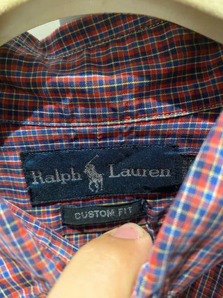 Camicia Ralph Lauren a quadri vintage
