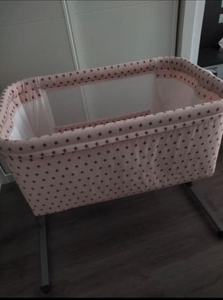 Minicuna colecho rosa - Bebé