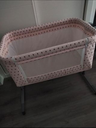 Minicuna colecho rosa - Bebé