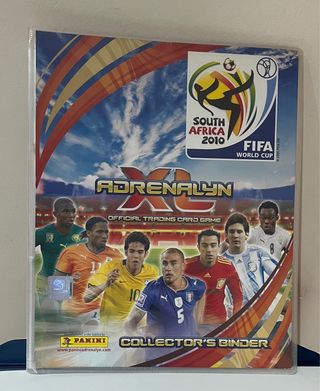 Álbum 150 cromos Adrenalyn XL Panini Mundial 2010