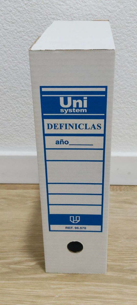 Archivadores de cartón