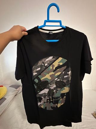 Camiseta Calavera Negra M