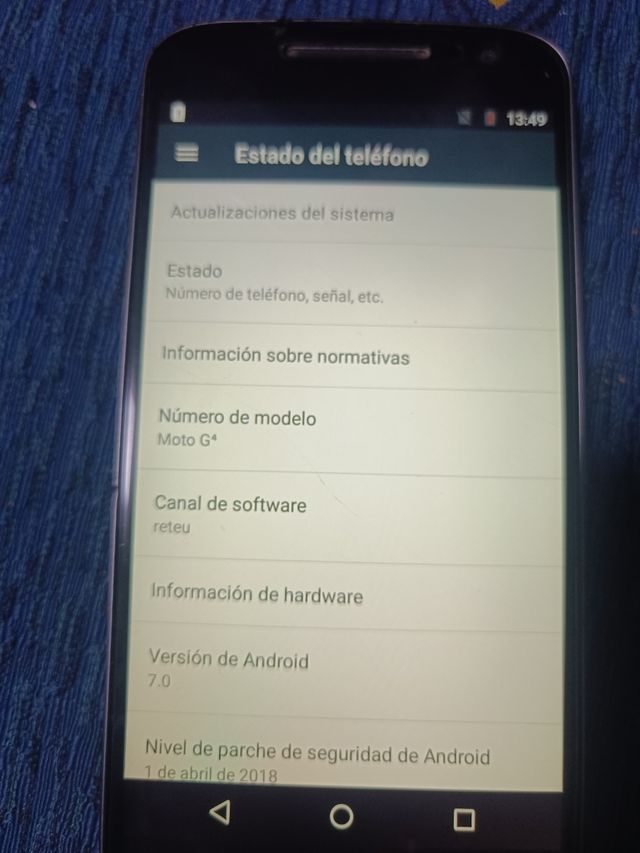 Motorola Moto g (Negro)