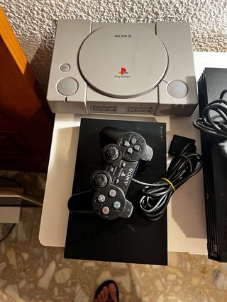 4 Consolas Sony PlayStation (PS1, PS2, PS3)