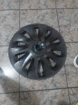 Tapa llanta Tesla negra