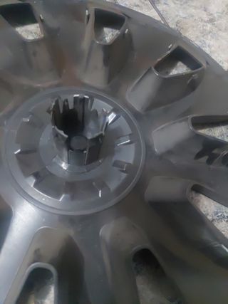Tapa llanta Tesla negra