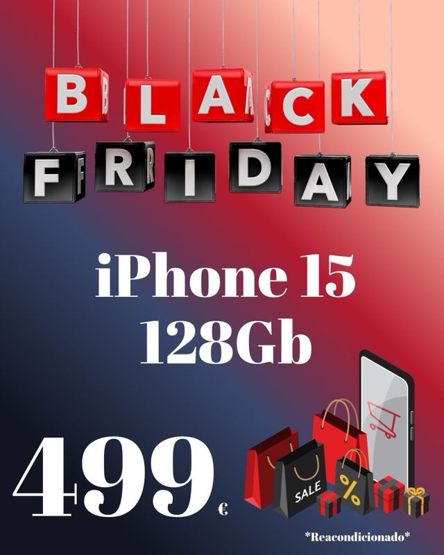 Offerta Black Friday iPhone 15 Grigio Siderale