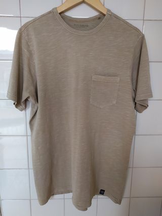 Camiseta Pull&Bear beige - Talla S