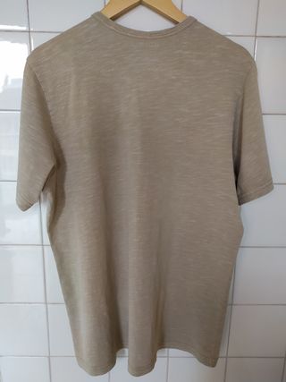 Camiseta Pull&Bear beige - Talla S