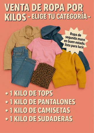 Ropa usada por kilos