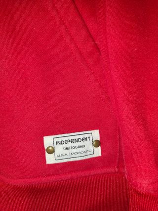 Sudadera Etnies roja XL