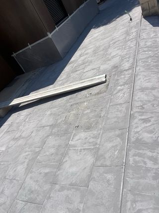 Hormigón impreso - Suelo exterior