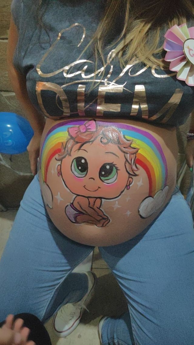 #Bellypainting #premamá #pintabarrigas #Babyshower