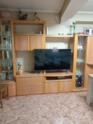Muebles salón madera - 2 módulos