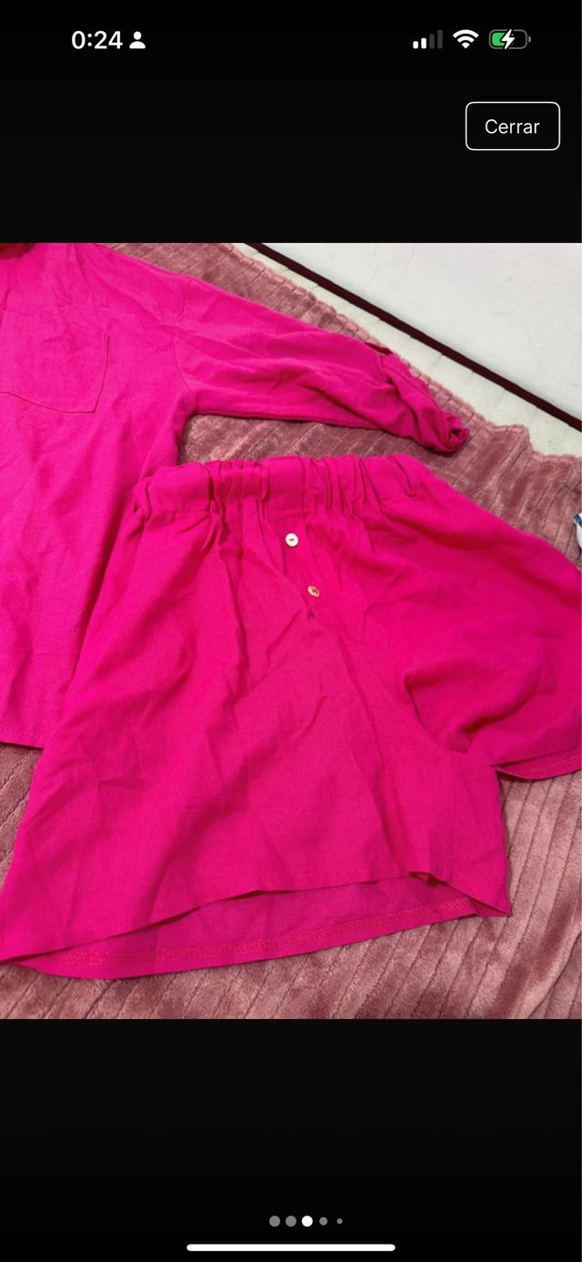 Conjunto rosa mujer 42 xl