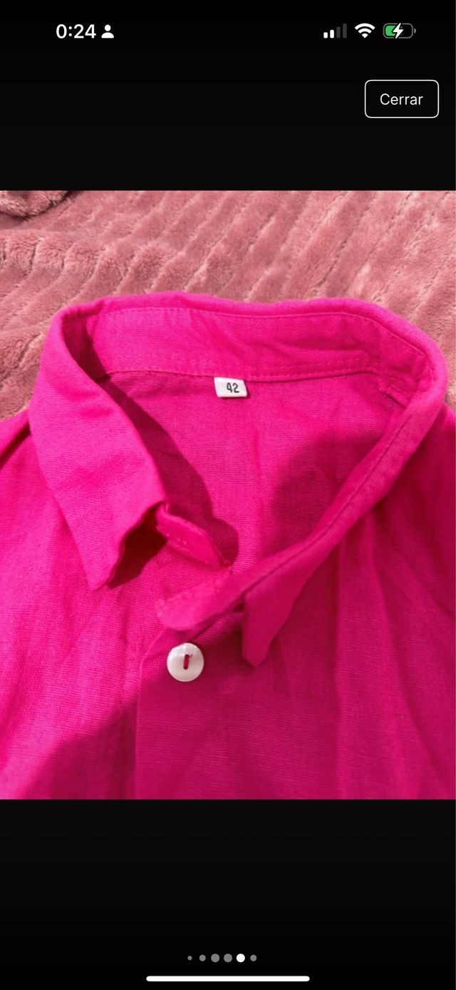 Conjunto rosa mujer 42 xl