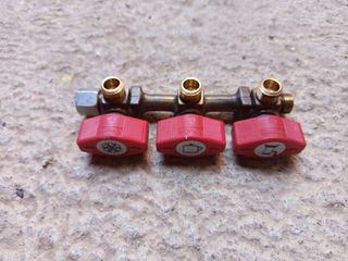 Llave de gas 3 vías