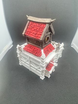 Escenografía: Torre de madera