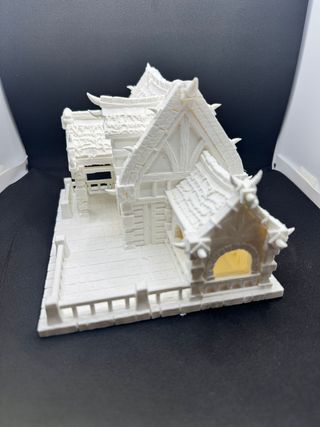 Escenografía: Torre de madera