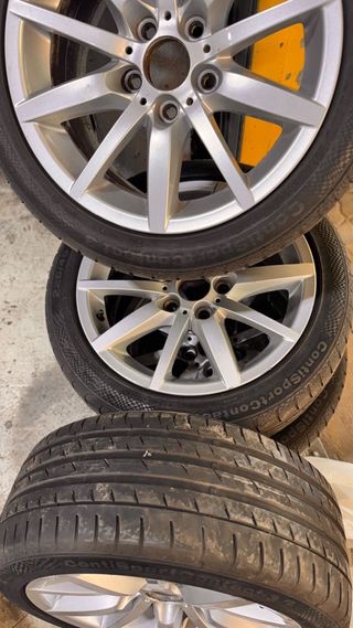 Llantas originalesBMW en 17 pulgadas 