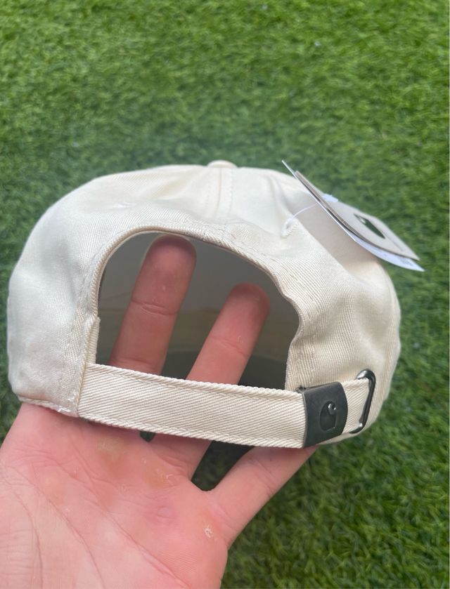 Gorra Carhartt beige - roja
