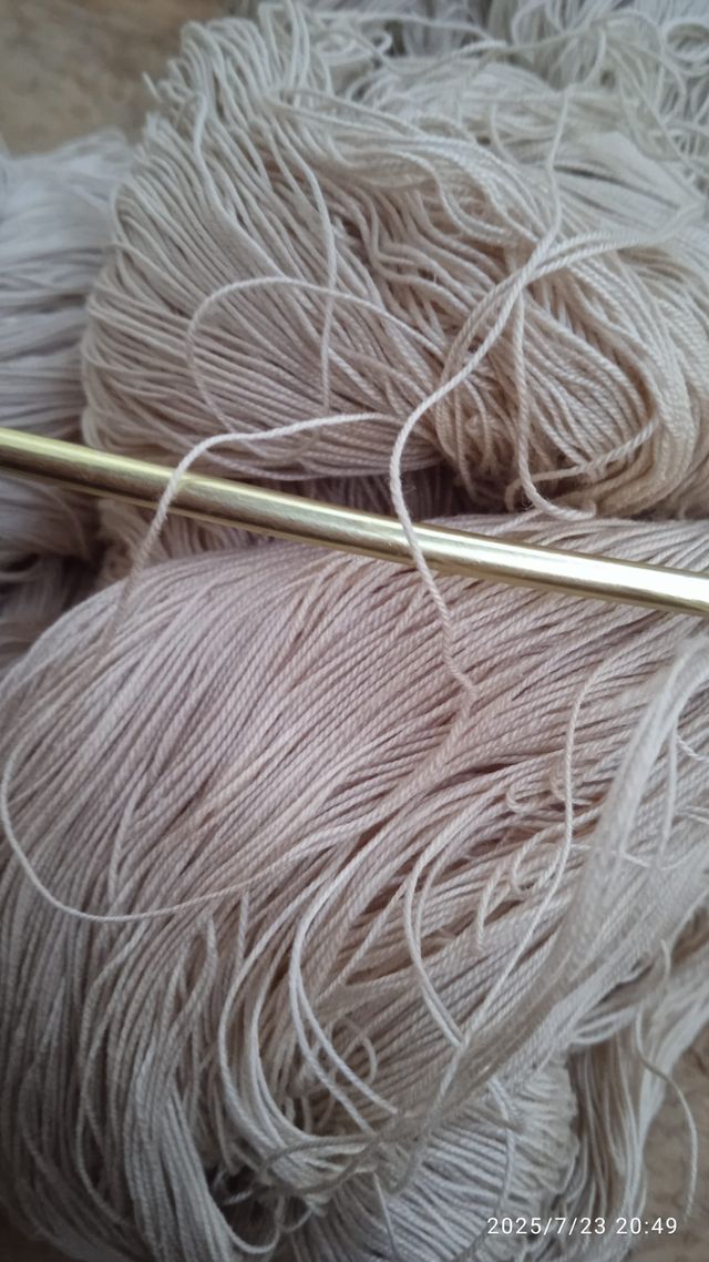 Filo di cotone - 3 matasse