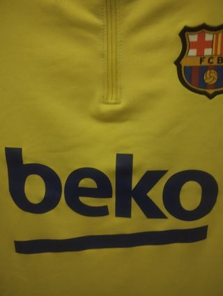 Sudadera FC Barcelona - Nike Amarilla