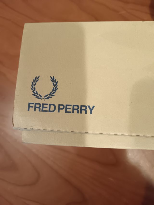 Scarpe Fred Perry mimetiche marroni
