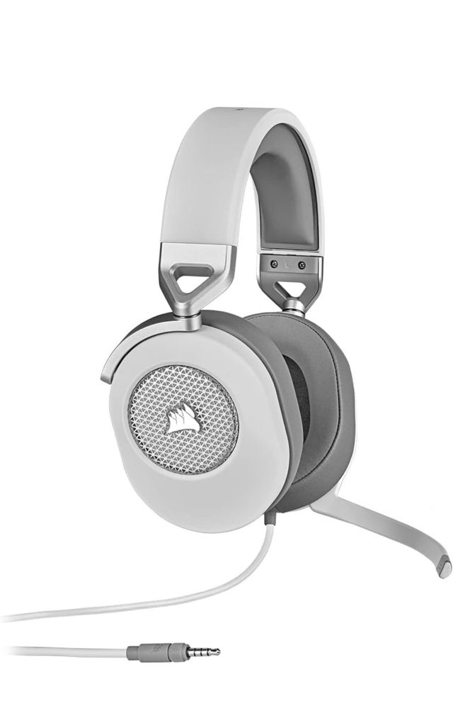 Corsair HS65 Surround - Auriculares gaming blancos