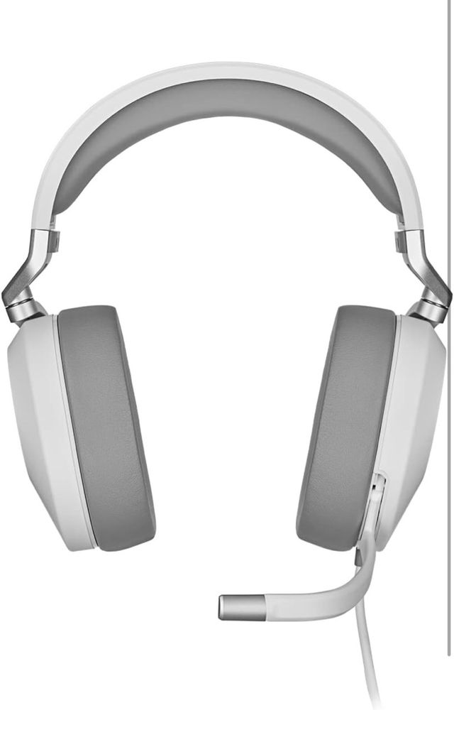 Corsair HS65 Surround - Auriculares gaming blancos