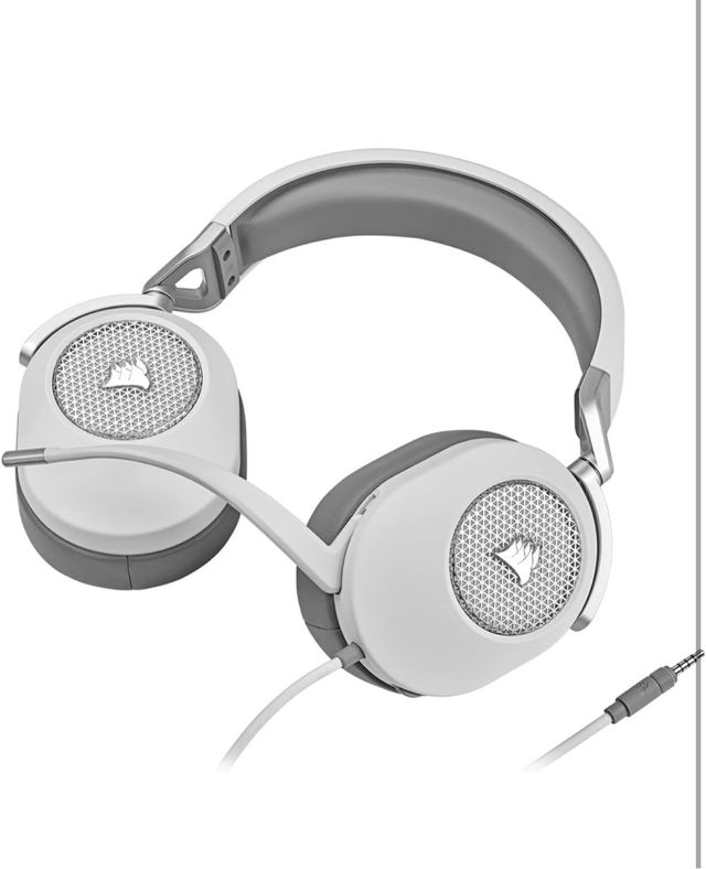 Corsair HS65 Surround - Auriculares gaming blancos