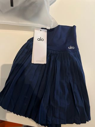 Falda Alo Yoga Tenis - Azul