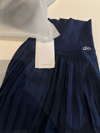 Falda Alo Yoga Tenis - Azul