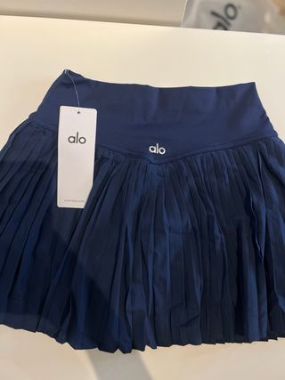 Falda Alo Yoga Tenis - Azul