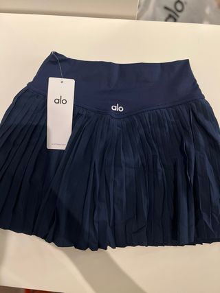 Falda Alo Yoga Tenis - Azul