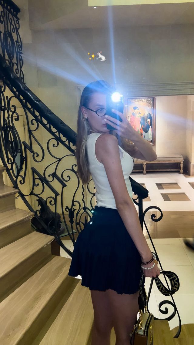 Falda Alo Yoga Tenis - Azul