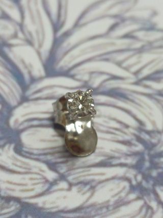Pendiente Diamante Plata