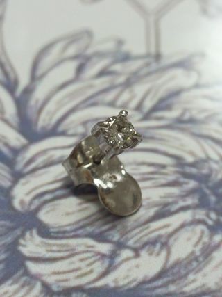 Pendiente Diamante Plata