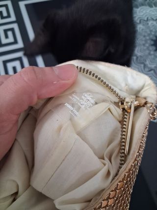 Bolso Paco Rabanne dorado