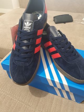 Adidas Muncher - Zapatillas Azul Marino y Rojo