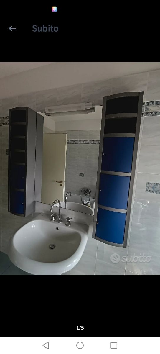 Bagno: pensili con specchio