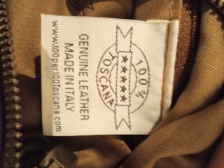 Bolso de cuero original Toscana – Hecho en Italia