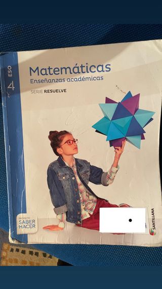 libro matematicas academicas 4eso