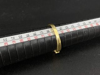 anillo oro 18k con piedra