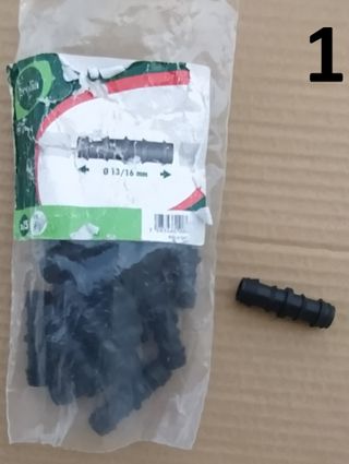 Conectores Rega Geolia 16mm - 25 peças