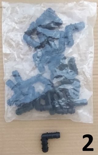 Conectores Rega Geolia 16mm - 25 peças