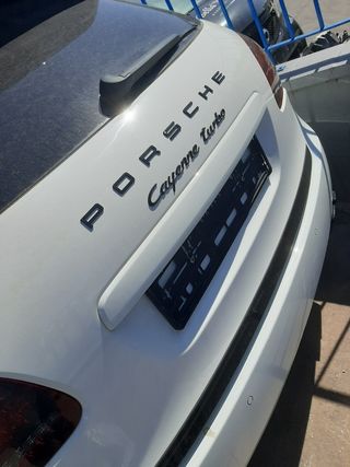 Porsche Letras traseras Porsche  negras